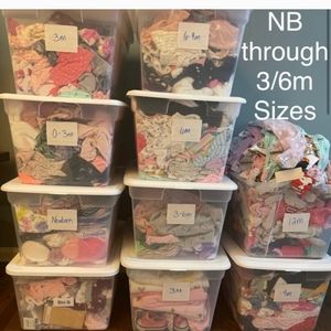 NWT/NWOT 5LB BOX BABY/KIDS GIRL'S/BOYS CLOTHING! YOU PICK GENDER&SIZE NB-6T